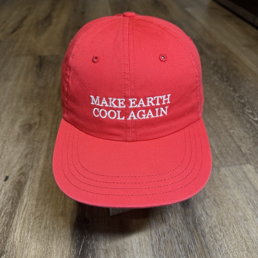 Sonyfield Organic Hat Trucker Cap Politcal Parody Vegan Climate Control Cotton